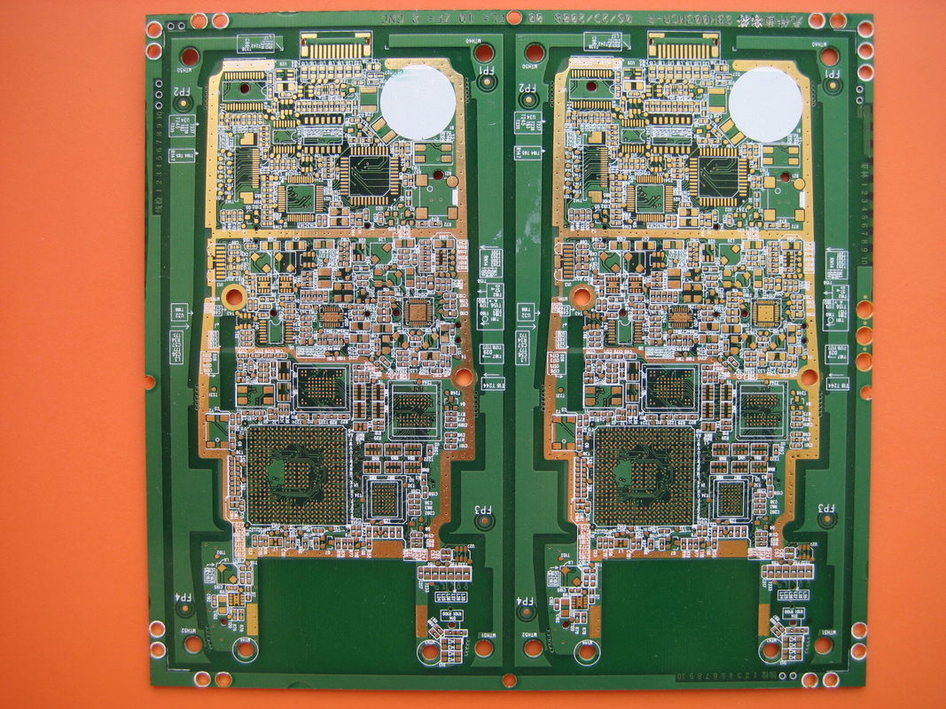 Ultra densa HDI placa de circuito com 0,15 mm Orifício mínimo largura de linha de linha distância de 2 Mil goldenfinger 150U
