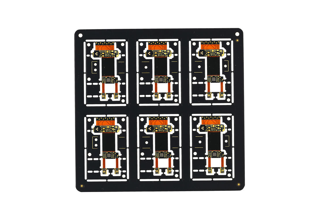 Enig Treatment Multilayer Flex Pcb Rigid Flex 0,5-10Mm Radius de curvatura Fr4/Polyimide/Pet