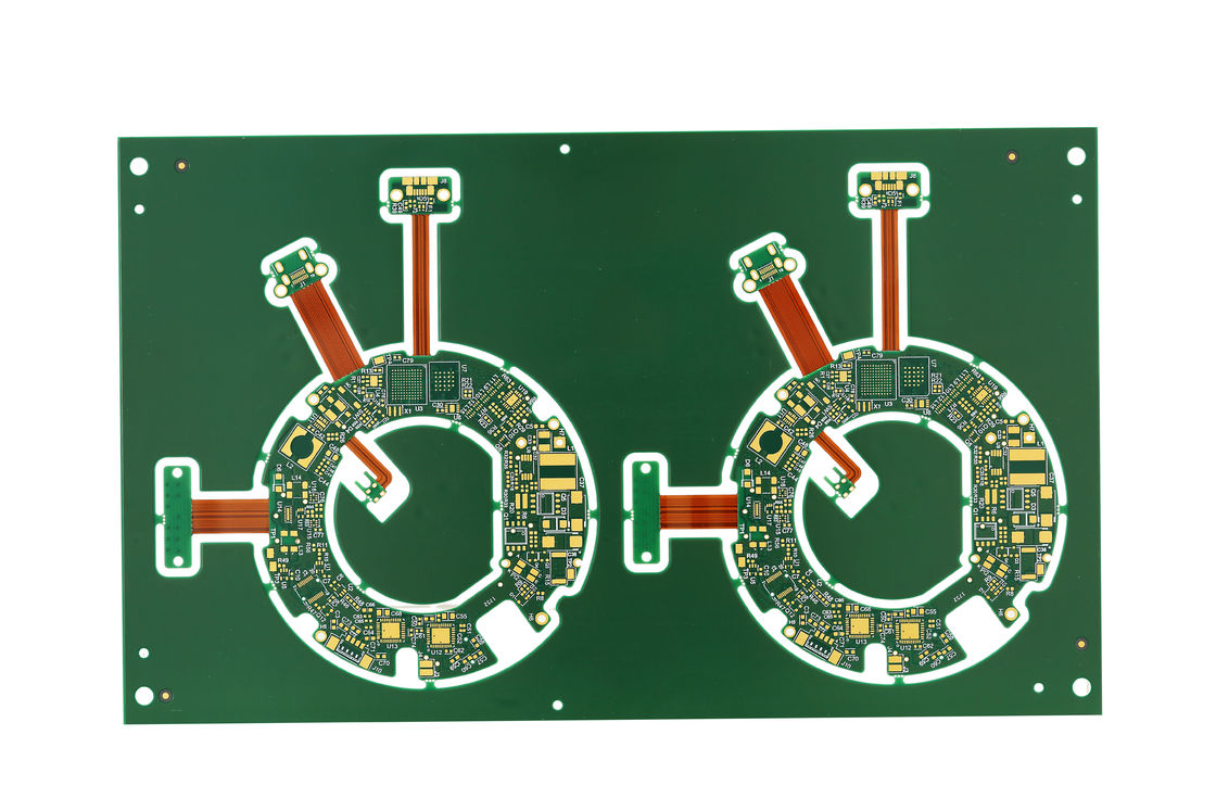 Boa Flexibilidade Flexível Rígido Pcb Assembléia 52L Max Camada de curvatura raio 0,5-10Mm