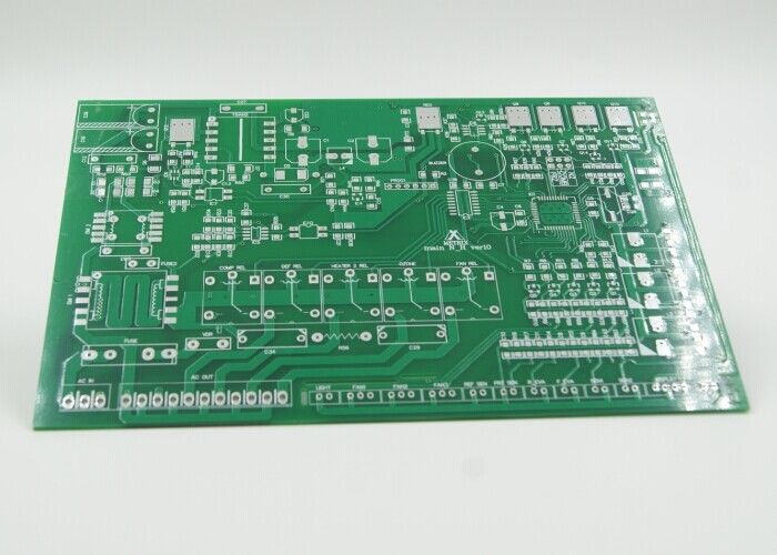 PCB de dupla face de precisão com superfície de ouro de imersão 100% E teste resistente à soldagem verde