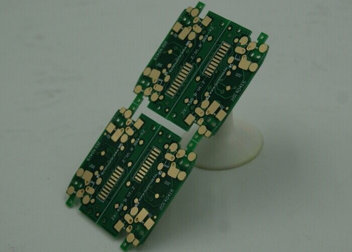 PCB de duas camadas de duas faces com peso de cobre de 1 a 6 onças e 0,075 mm Min Hole Dia