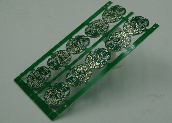 100% E Teste quadros de circuito duplo lado imersão ouro PCB verde solda Resistência 1,6 mm