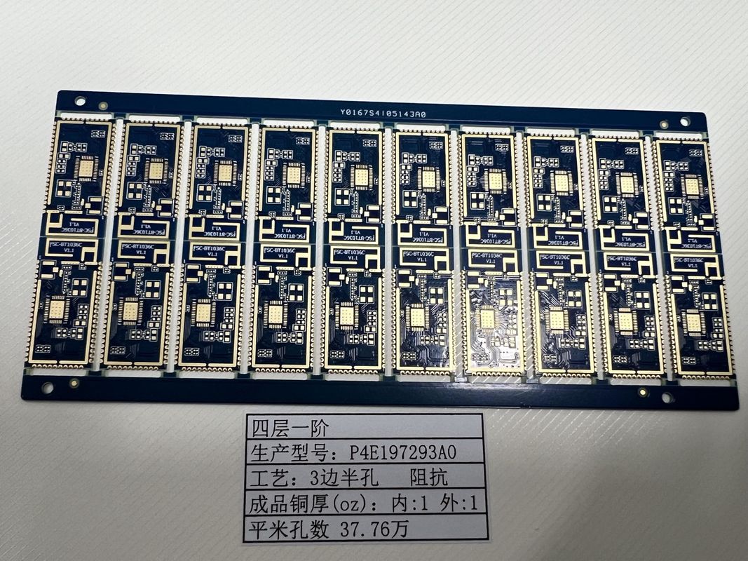 Fr4 It180 HDI PCB Board 4-20 camadas 0.1Mm Min Tamanho do buraco ISOLA 370HR