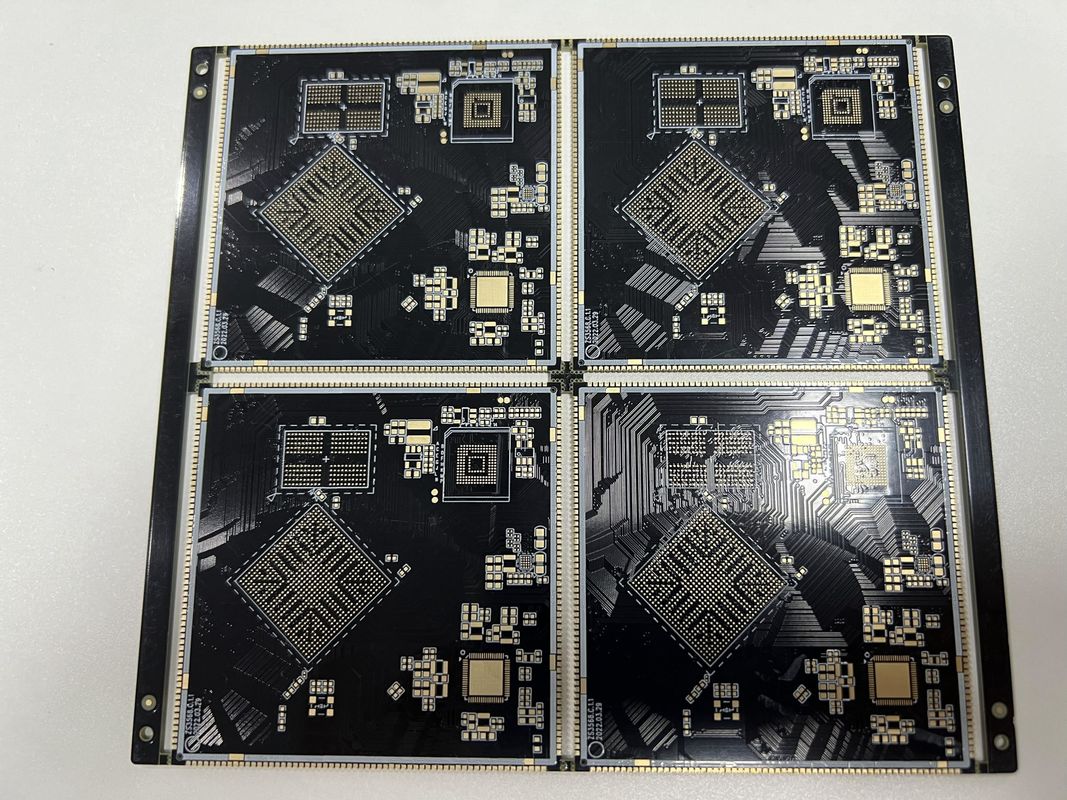 FR4 IT180 4-20 camadas HDI PCB Board com controle de impedância múltipla e 0.1mm Hole Nickel-Palladium BGA 0.2mm