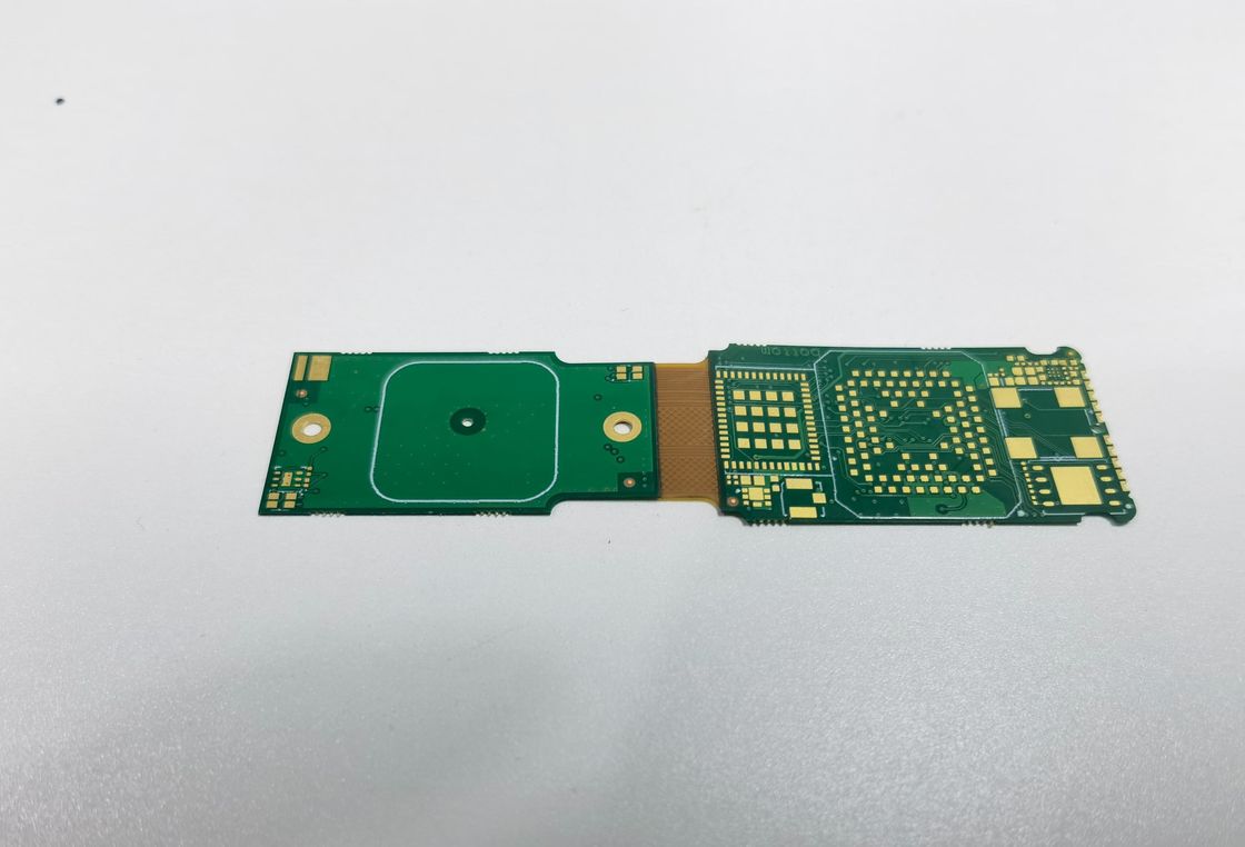 HDI PCB rígido flexível com acabamento de superfície ENIG 4 camadas Fr4/Polyimide HDI 1+N+1