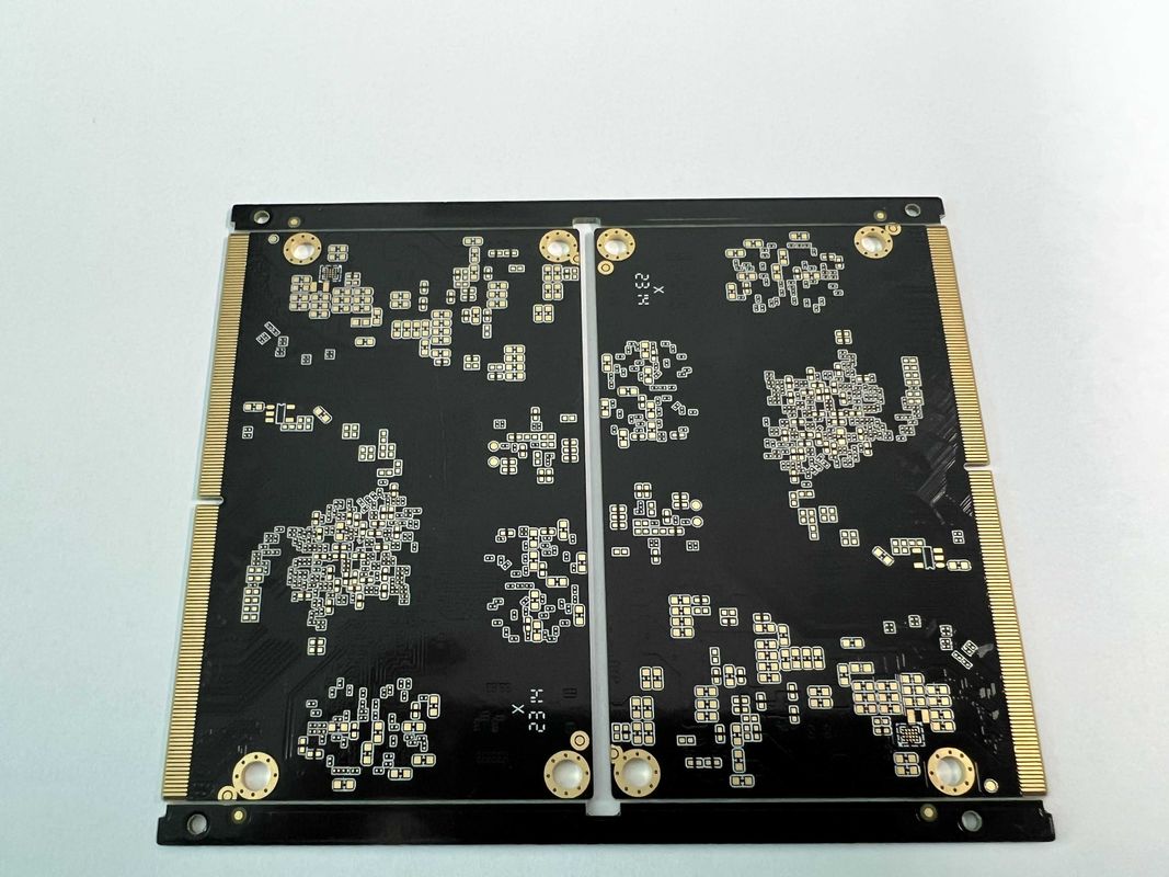 Alta relação de aspecto 10 1 HDI PCB Board com P1.5 Spacing e 0.3mm Min. Bga Pitch