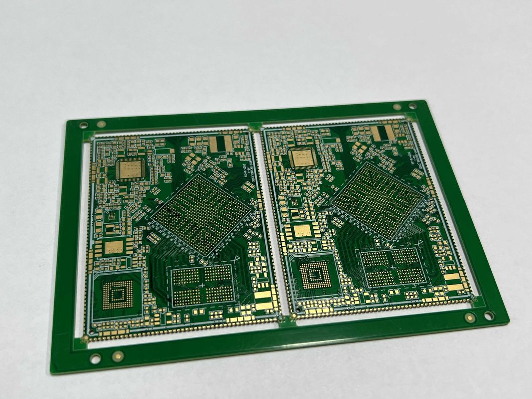 Sim Controle de impedância Placa HDI PCB com meio buraco e tamanho mínimo de buraco de 0,15 mm