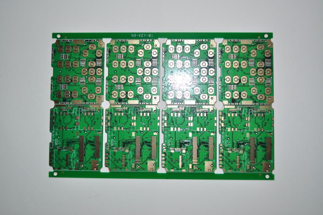 PCB de Dupla Face Livre de Halogênio/Controle de Impedância com Tecnologia Padrão Min. Furo para Cobre 0,2mm