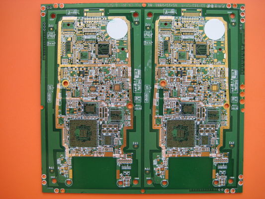 Ultra densa HDI placa de circuito com 0,15 mm Orifício mínimo largura de linha de linha distância de 2 Mil goldenfinger 150U