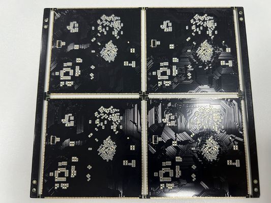 Tabela de PCB HDI de alta densidade com meio buraco BGA 0.25mm Socket 10 1 Relação de aspecto