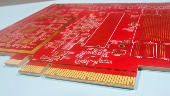 0.1mm Laser Drill Hole Size HDI PCB Board for Density Electronic Devices Espessura 0,4-3,2 mm Matéria-prima FR4 IT180